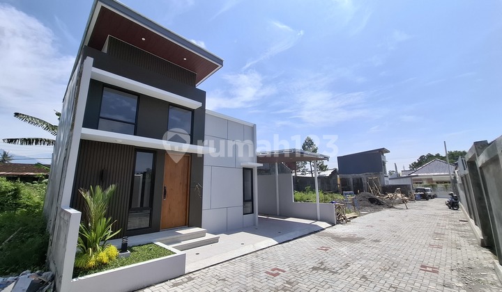 RUMAH BARU KONTEMPORER PERUMAHAN PURWOMARTANI SIAP HUNI MURAH 2