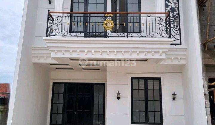 Rumah Desain 2lantai American Clasik Di Depok Dekat Ui 1