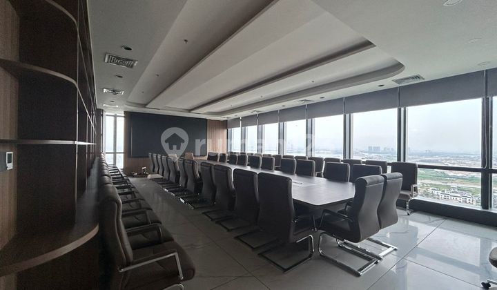 For Rent Office Sharing Menara Syariah Pik2 Fully Furnished Good