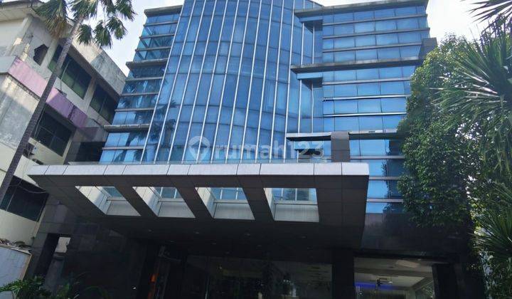 Dijual Gedung Kantor 6 Lantai Termasuk 1 Basement & Rooftop Ada Lift Di Saharjo, Jaksel 1