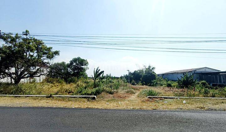 Tanah Murah Jln Raya Benjeng Akses Kontainer Cocok Utk Pabrik Gudang Dekat Tol Dan Kota Surabaya 1