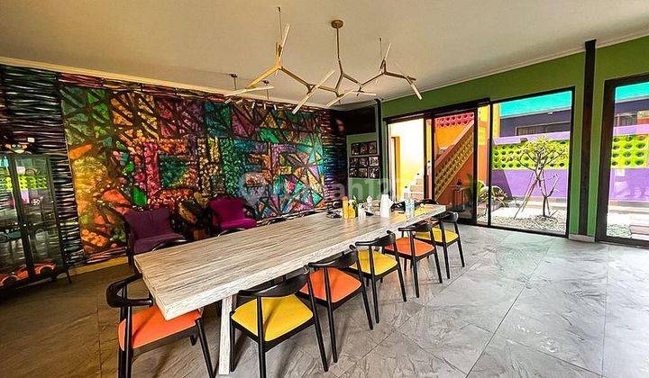  Villa & resto dengan pemandangan sawah di lokasi prima Kerobokan . Dekat Canggh & Denpasar 2