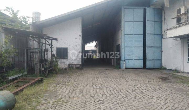 Pabrik Gudang murah lokasi prima 0 jalan raya Krian dekat kota dan pintu tol (posisi strategis jalan provinsi). 6