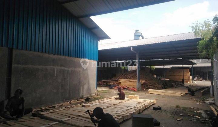 Pabrik Gudang murah lokasi prima 0 jalan raya Krian dekat kota dan pintu tol (posisi strategis jalan provinsi). 9