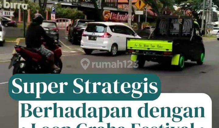 Jarang Ada,, ruko baru murah Pakuwon Square. Strategis jejer BCA, depan Loop Graha Family 4