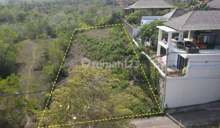 Tanah Murah Full View Laut Lingkungan Villa Mewah Dekat Pantai Melasti Uluwatu Bali  2