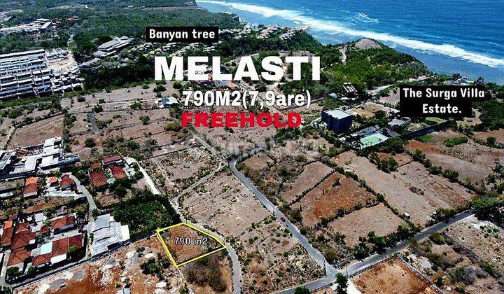 Tanah Full Pagar Di Kawasan Villa Mewah Dekat Pantai Melasti Bali 1