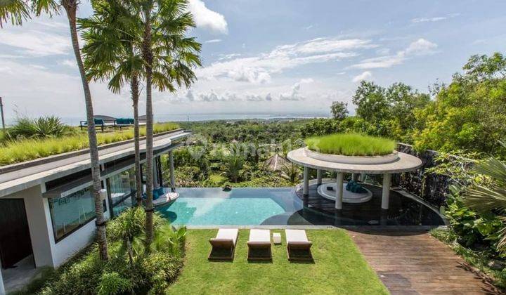 Villa Premium Super Mewah Dg Taman Luas Dan View Laut Di Ungasan 1