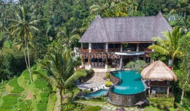 Villa Butik Komplek Resort Mewah Tengah Hutan Di Area Ubud Bali  1