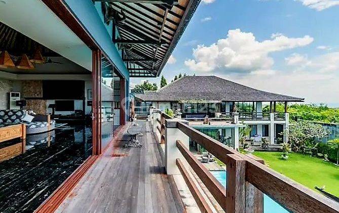 Luxury Ocean View Villa Ready to Occupy With Gym and Pool in Jimbaran Bali 1