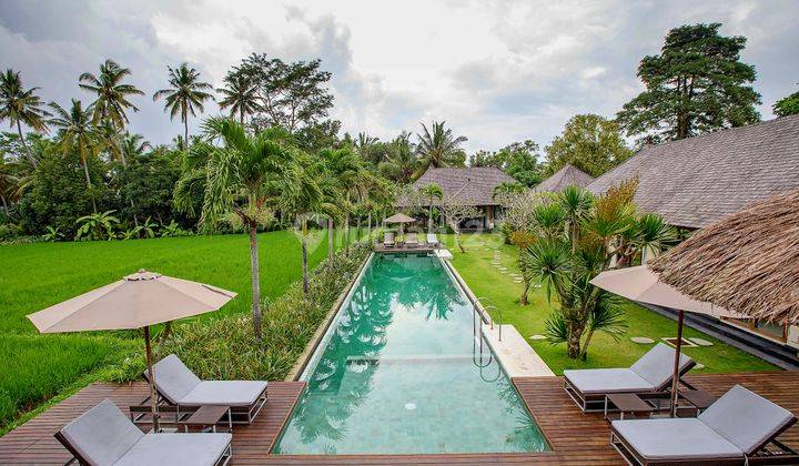 Villa Cantik Super Mewah Dg View Sawah Dan Gunung Di Ubud Bali 1