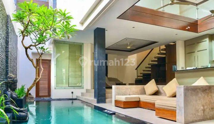 Villa Mewah Di Jantung Seminyak Bali . Full Furnish Kolam Renang 1