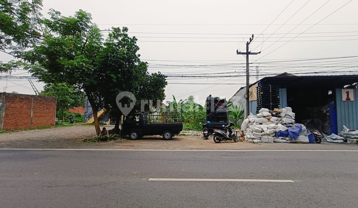 Tanah Murah Nol Jl Raya Wonoayu Cocok Utk Gudang dan Ruko Toko