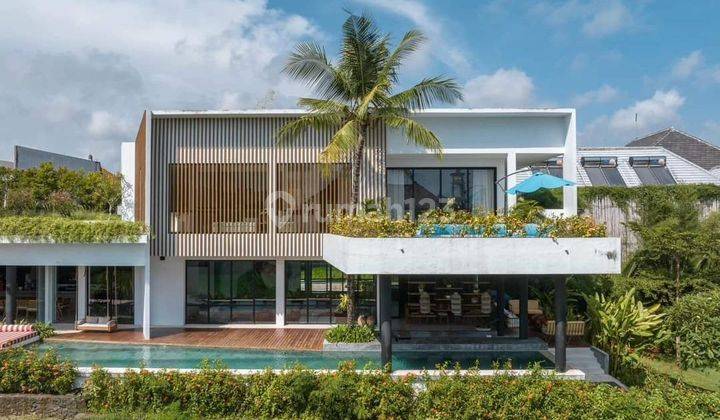 Villa Mewah Tepi Sawah Di Canggu Dekat Pantai Berawa Cocok Utk Investasi Bisnis Rental 2