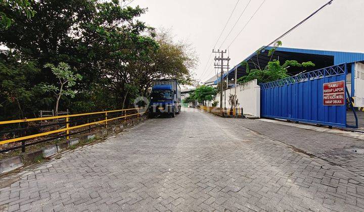 Barang Murah Tanah Industri Pusat Kota Vereran Gresik Akses Kontainer 40 Feet Cocok Utk Gudang Pabrik  2