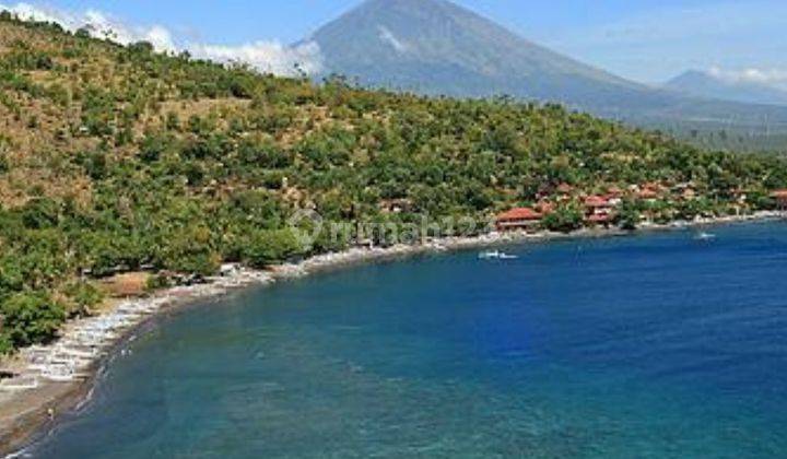 Tanah Murah Tepi Pantai Dg View Bagus Di Pantai Amed Karangasem Bali 1