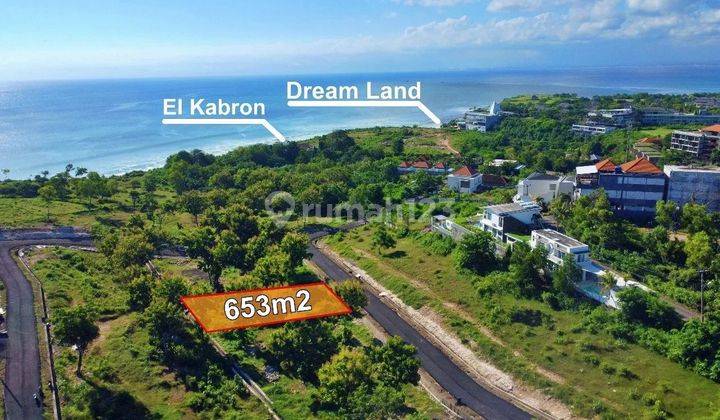 Land with Sea View on the Main Road of Cemongkak Beach Tourism Area, Pecatu, Bali 1