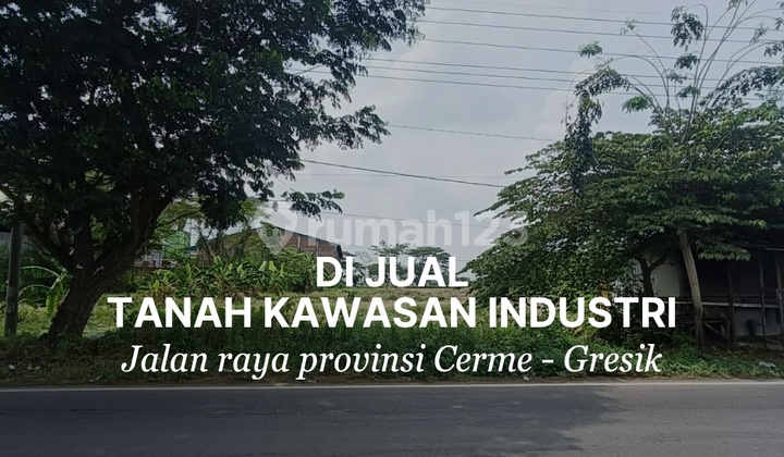 Strategic Land on Cerme Main Road Near Toll and Suitable for Business, a Gas Station & Warehouse Strategic Land on Cerme Main Road Near Toll and Suitable for Business, a Gas Station & Warehouse