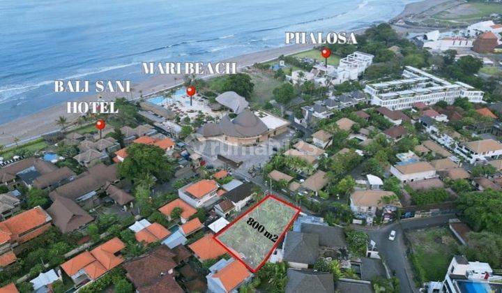 Tanah Komersial Strategis Di Pantai Batu Belig Seminyak;cocok Utk Usaha Dan Villa Hotel  1