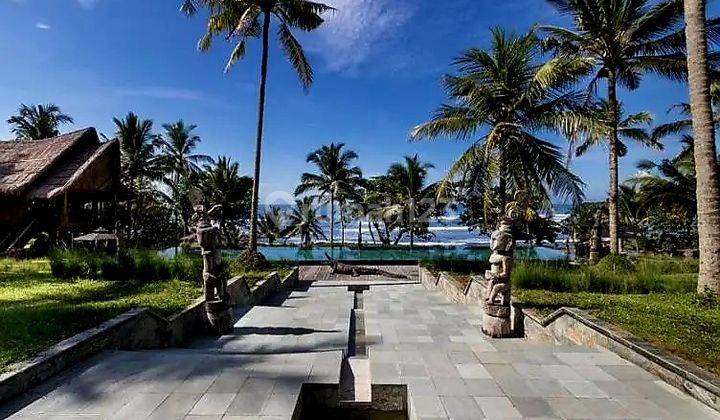 Villa Murah Tepi Pantai Dg Desain Joglo Mewah Di Pekutatatan Tabanan Bali  1