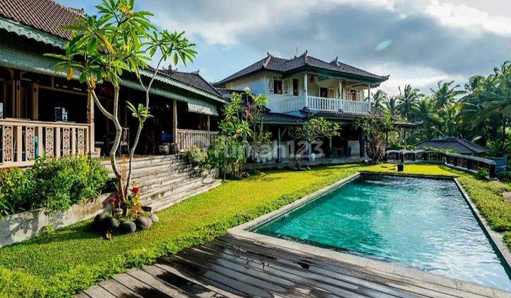 Cheap Villa Unique Design And Beautiful View Of Mountains And Rice Fields In Ubud 1