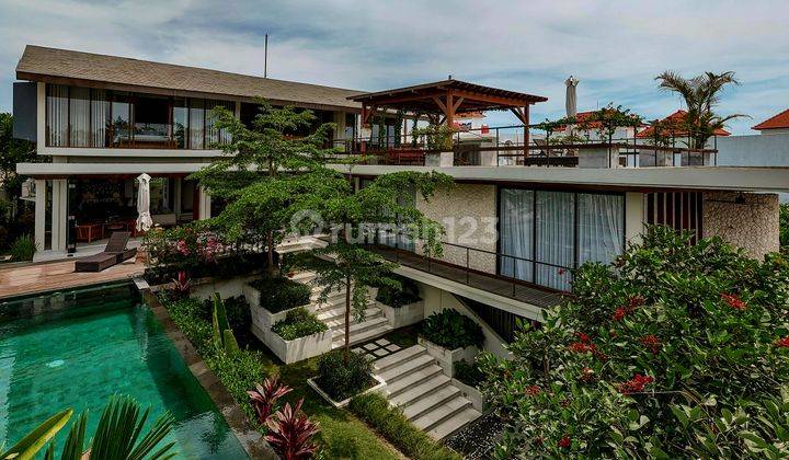 Rumah Villa Mewah View Sawah Di Jantung Pererenan Bali Dkt Pantai 1