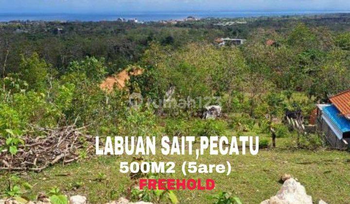 Rare Stock of Small Land Ready to Build with Unblock Sea View in Bukit Pecatu Bali Suitable for Luxury Villa 1