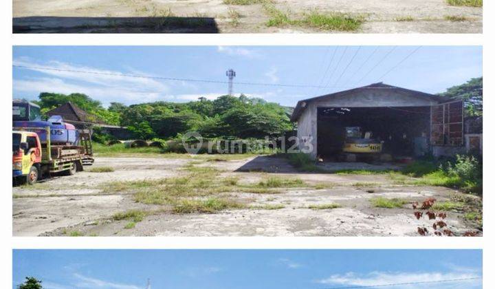 Tanah Siap Bangun Ex Garasi Bus Di Kebomas Pusat Kota Gresik Dekat Sby Cocok Untuk Gudang  1