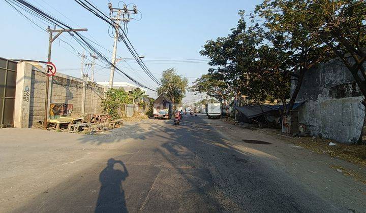 Stok Langka Kontrakan Tanah Di Kenjeran Sudah Urug Tinggi Full Pagar Keliling Cocok Utk Gudang Parkir Kontainer Dan Alat Berat 2