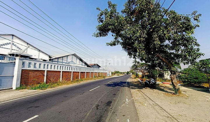 Nice Building Warehouse Factory Cerme Highway Gresik Near Sby