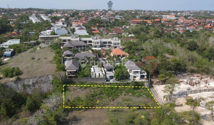 Tanah Murah Full View Laut Lingkungan Villa Mewah Dekat Pantai Melasti Uluwatu Bali  1