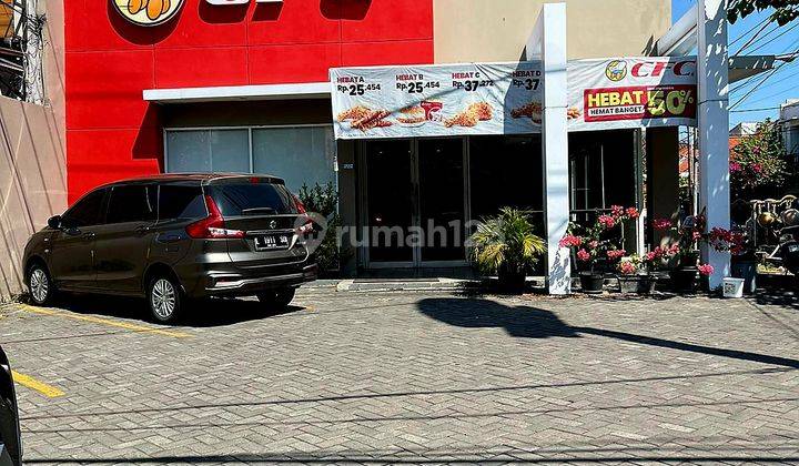 Ruko Murah Pusat Kota Jl Raya Tidar Sby Cocok Utk Bank Resto Toko 1
