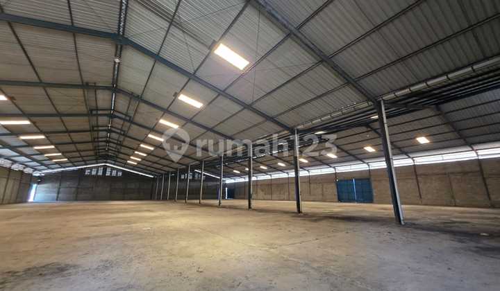 Gudang Baru Siap Pakai Gempol Sidoarjo Dekat Pintu Tol