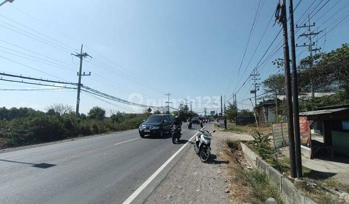 Tanah Murah Lebar 400 Dekat Gerbang Pelabuhan Manyar Gresik Cocok Utk Komplek Dagang Dan Gudang Atau Pabrik  2