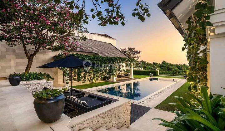 Villa Mewah View Sawah Dg Desain Kolonial Di Pererenan Bali  2