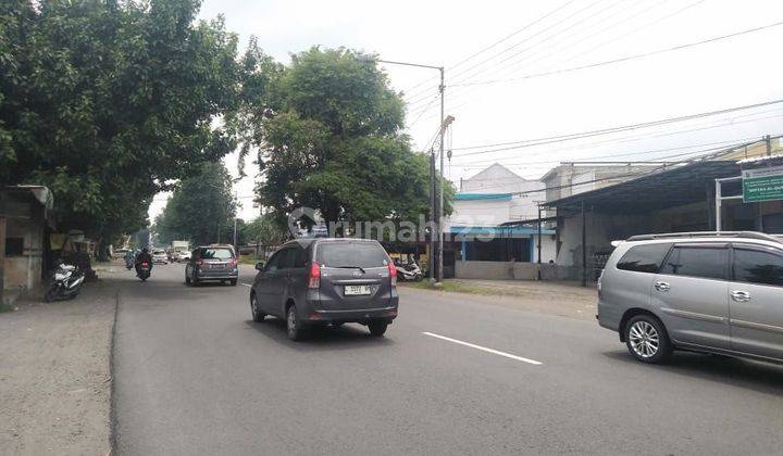 Kontrakan Tanah Di Jl Raya Krian Akses Kontainer Cocok Untuk Gudang Home Industri Dan Tempat Usaha 2