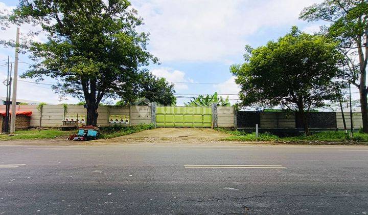 Tanah Murah Raya Krian Akses Kontainer Sudah Urug Dan Full Pagar Cocok Untuk Gudang, Parkir Dan Tempat Usaha 1
