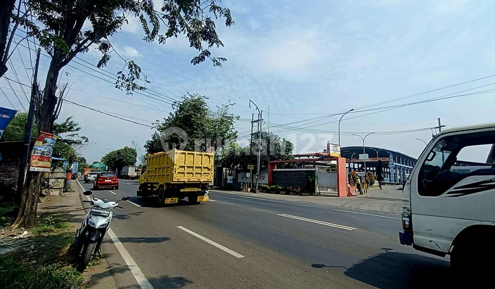Tanah Murah Nol Jl Raya Area Krian Cocok Utk Parkir Alat Berat & Kontainer