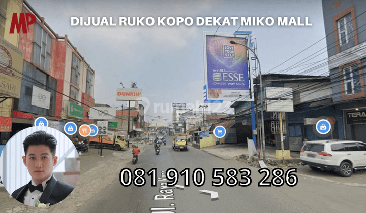 Dijual Ruko Kopo Dekat Miko Mall 