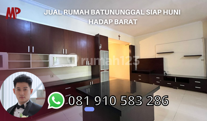 Jual Rumah Batununggal Siap Huni Hadap Barat