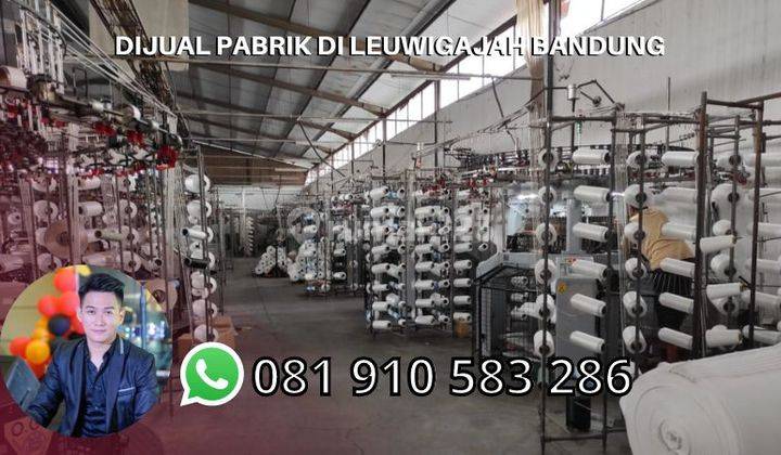 Dijual Pabrik Di Leuwigajah Bandung