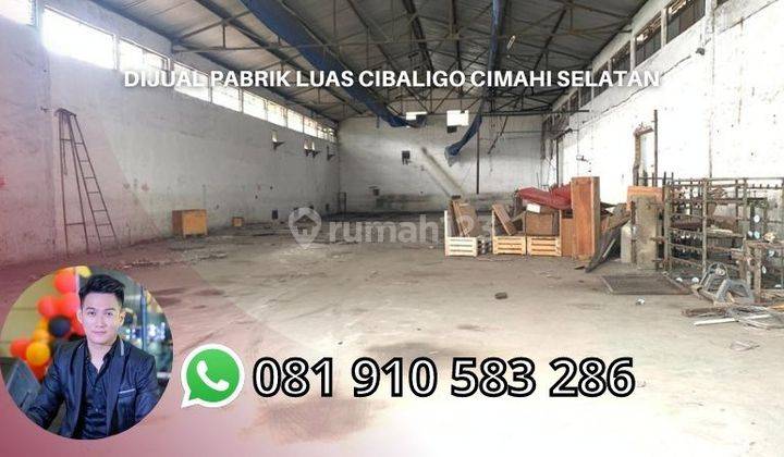 Dijual Pabrik Luas Cibaligo Cimahi Selatan 1