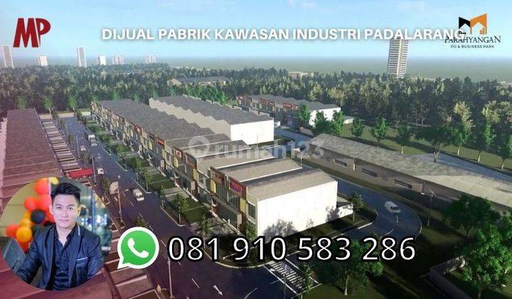 Dijual Pabrik Kawasan Industri Padalarang 2