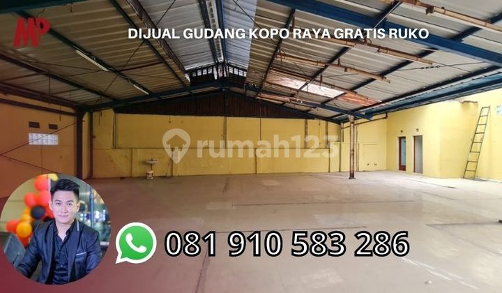 Warehouse for Sale in Kopo Raya, Free Shop House Included.