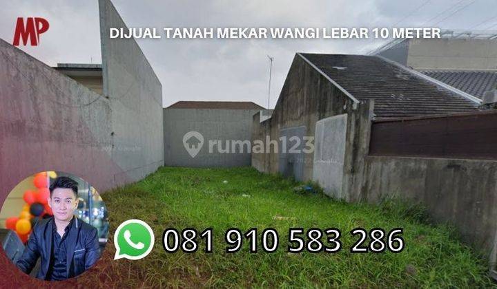 Dijual Tanah Mekar Wangi Lebar 10 Meter  1