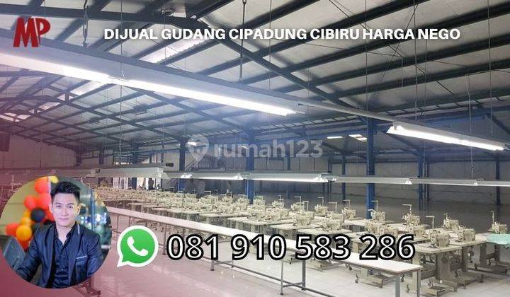 Dijual Gudang Cipadung Cibiru Harga Nego 1
