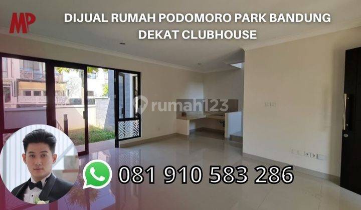 Dijual Rumah Podomoro Park Bandung Dekat Clubhouse 1