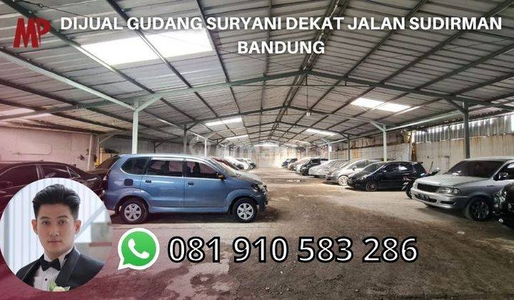 Dijual Gudang Suryani Dekat Jalan Sudirman Bandung 1