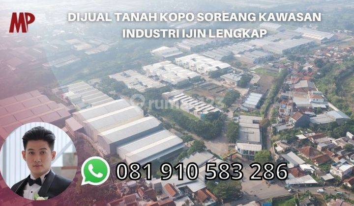 Dijual Tanah Kopo Soreang Kawasan Industri Ijin Lengkap 1