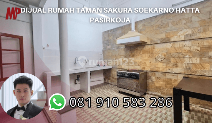 Dijual Rumah Taman Sakura Soekarno Hatta Pasirkoja 1